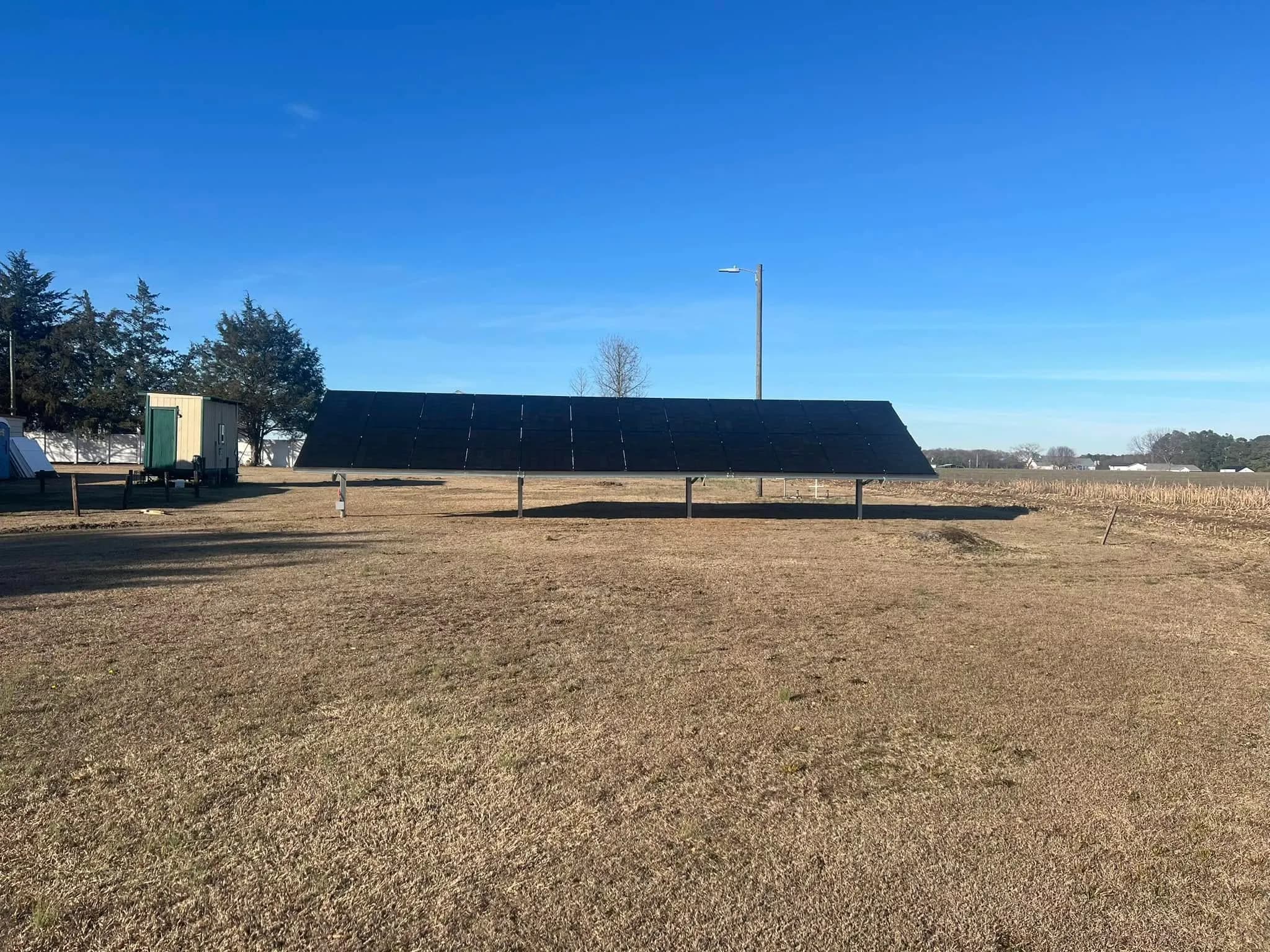 Residential solar energy installation by LightSkye Energy team
