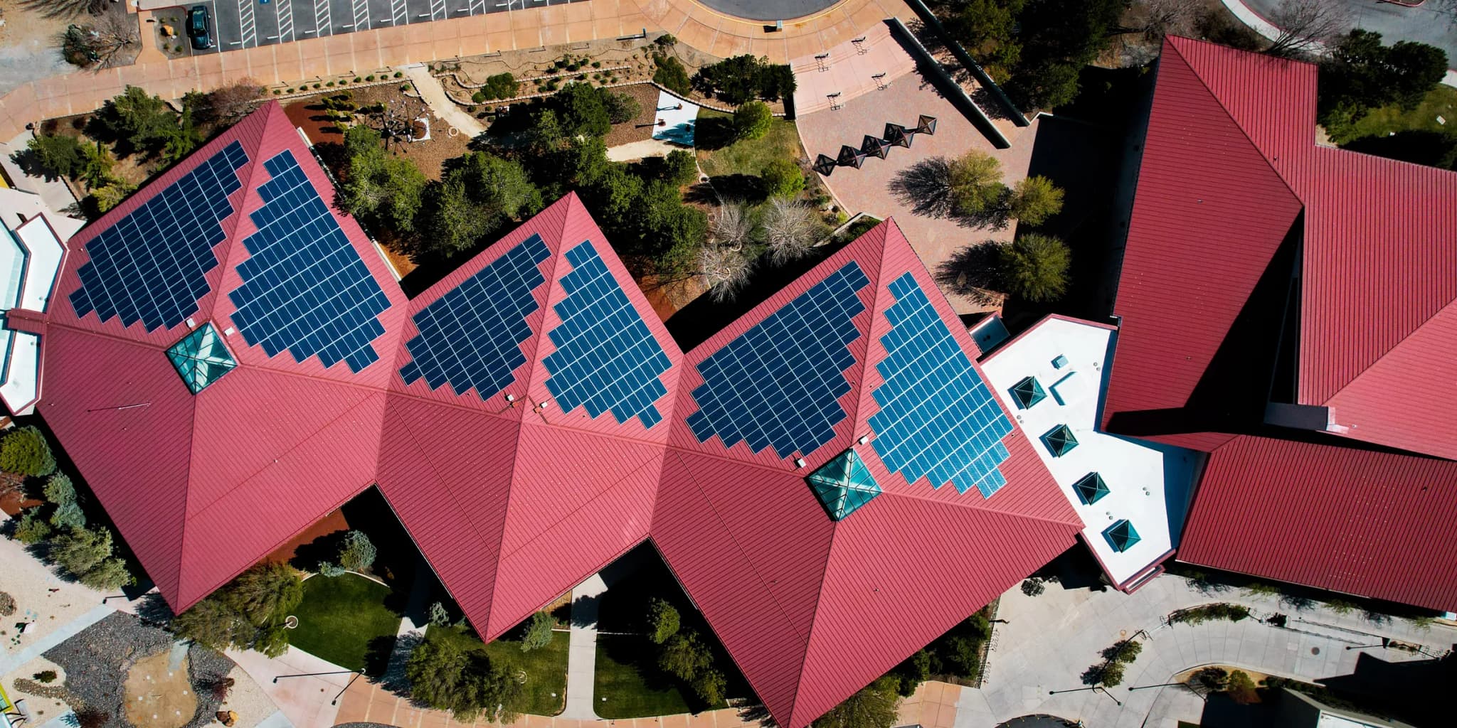 Solar panel home